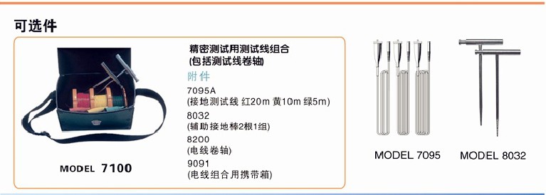 4102A接地電阻測試儀可選件