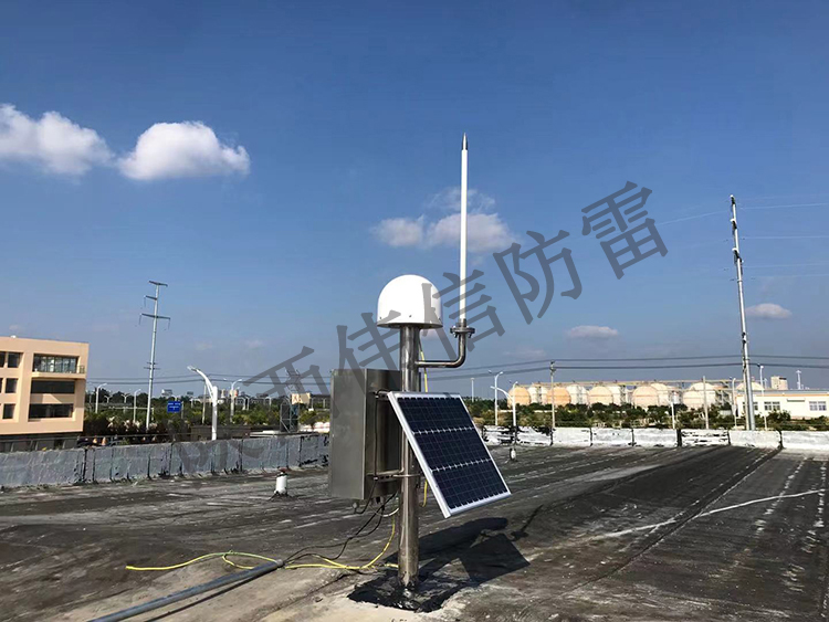 智能雷電預警系統現場圖1