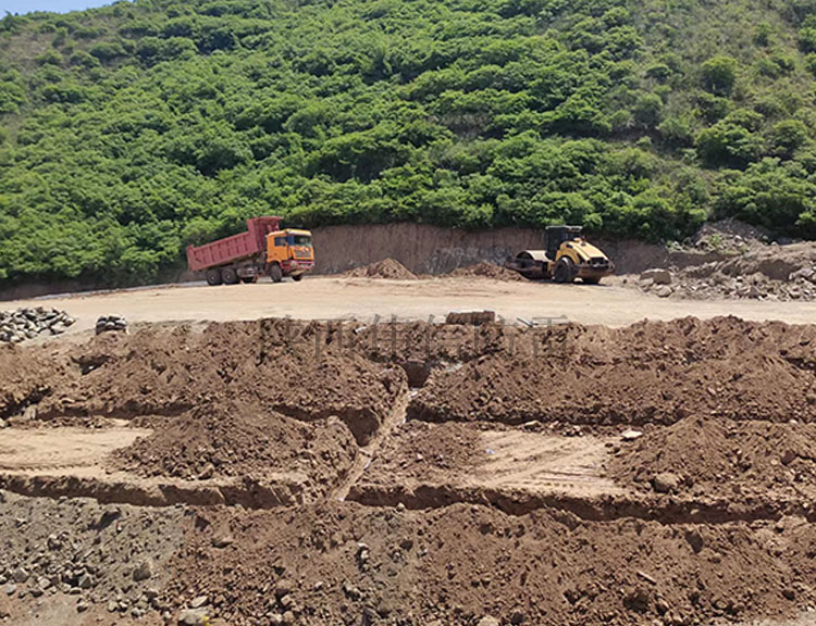 藺鑫焦化35KV變電站防雷接地現場1